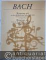 Musik (Bücher/Noten) » Noten/Partituren - Kanons BWV 1072-1078, BWV deest. Musikalisches Opfer BWV 1079 (= Johann Sebastian Bach. Neue Ausgabe sämtlicher Werke. Serie VIII: Kanons, Musikalisches Oper, Kunst der Fuge, Band 1). DVfM 5042. - Dazu: Ricercar a 6 aus dem Mus. Opfer (Bearb. f. kl. Orch. von Siegfried Thiele. DVfM 1737a).