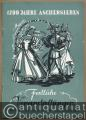 1200 Jahre Ascherleben. Festliche Veranstaltungen in der Festwoche vom 29. August - 6. September 1953.