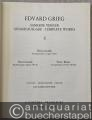 Musik (Bücher/Noten) » Noten/Partituren - Klavermusikk. Arrangementer av egne verker / Klaviermusik. Bearbeitungen eigener Werke (= Samlede Verker / Gesamtausgabe / Complete Works, 4. Edition Peters, Nr. 8504).