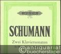 Zwei Klaviersonaten fis-Moll Op. 11 / g-Moll Op. 22 für Klavier (= Edition Peters, Nr. 9509). Urtextausgabe.
