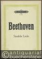 Sämtliche Lieder für eine Singstimme mit Klavierbegleitung (= Edition Peters, Nr. 180).