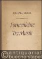 Formenlehre der Musik.