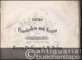 Sechs Praeludien und Fugen für das Pianoforte componirt und seinem verehrten Lehrer Herrn Professor S. W. Dehn in dankbarer Zuneigung gewidmet von Bernhard Scholz, Op. 1.