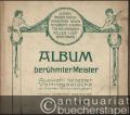 Album berühmter Meister. Auswahl beliebter Vortragsstücke mittlerer Schwierigkeit für den Unterricht bearbeitet von Bruno M. Klee, Band III.