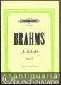 Lieder für eine Singstimme mit Klavierbegleitung, Band 4 (= Edition Peters, Nr. 3692a). Ausgabe für Sopran oder Tenor.