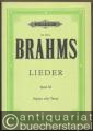Lieder für eine Singstimme mit Klavierbegleitung, Band 3 (= Edition Peters, Nr. 3691a). Ausgabe für Sopran oder Tenor.