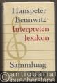 Interpretenlexikon der Instrumentalmusik (= Sammlung Dalp).