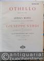 Othello. Oper in vier Acten. Clavierauszug mit Text.