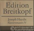 Sämtliche Sonaten für Klavier zu zwei Händen. Band IV: Sonaten Nr. 33 - 42 (= Edition Breitkopf, Nr. 5544).