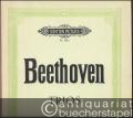Trios für Pianoforte, Violine u. Violoncello, Band 1 [enthält: Op. 1, 11, 70, 44, 97, 121a, WoO 38, 39] (= Edition Peters, Nr. 166a). Klavierpartitur u. Stimmen.