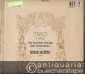 Trio (F moll) op. 65 für Klavier, Violine und Violoncell. Klavierpartitur und Stimmen.