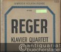 Quartett a-Moll für Violine, Viola, Violoncell und Klavier, Op. 133 (= Simrock Volks-Ausgabe, No. 623). Klavierpartitur und Stimmen.