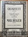 Quartett a-Moll für Violine, Viola, Violoncell und Klavier, Op. 133 (= Simrock Volks-Ausgabe, No. 623). Klavierpartitur und Stimmen.
