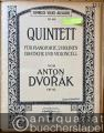 Musik (Bücher/Noten) » Noten/Partituren - Quintett für Pianoforte, 2 Violinen, Bratsche und Violoncell, Op. 81 (= Simrock Volks-Ausgabe, No. 69). Klavierpartitur und Stimmen.