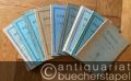 Beethoven Symphonien Nr. 1 - 9 (= Edition Peters Nr. 501 - 509). 9 Taschenpartituren.