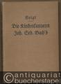 Die Kirchenkantaten Johann Sebastian Bachs. Ein Führer bei ihrem Studium und ein Berater für ihre Aufführung.