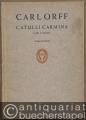 Catulli Carmina (1943). Ludi scaenici (= Edition Schott, Nr. 4565). Studienpartitur.