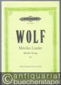 Lieder nach Gedichten von Eduard Mörike für eine Singstimme und Klavier, Band IV (= Edition Peters, Nr. 3143b). Tiefere Stimme.