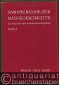 Sammelbände zur Musikgeschichte der Deutschen Demokratischen Republik, Band I.