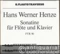 Sonatine für Flöte und Klavier (= Il flauto traverso. FTR 90). Partitur und Stimme.