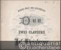 Duo für zwei Claviere von Jos. Rheinberger, Op. 15 [Zwei Klavierpartituren].