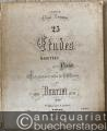 Musik (Bücher/Noten) » Noten/Partituren - 25 Etudes doigtees pourl le Piano ou Introduction a celles de J. B. Cramer par Henri Bertini jeune, Op. 29. 1r Livre [enthält No. 1-25].