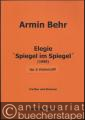 Elegie "Spiegel im Spiegel" (1998) für 4 Violoncelli (= Edition Nr. 9). Partitur und Stimmen.