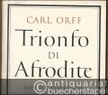 Trionfo di Afrodite. Concerto scenico (= Edition Schott, Nr. 4306). Klavierauszug.