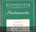 Suiten (Sonaten) für Violoncello allein. Für Viola übertragen von Fritz Spindler, Heft 1 (= Hofmeister 7367).