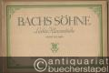 Bachs Söhne. Eine Auswahl leichter Klavierstücke von Wilhelm Friedemann, Carl Philipp Emanuel, Johann Christoph Friedrich und Johann Christian (= Collection Litolff, Nr. 5011).