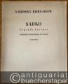 Sadko (1895/96). Romantische Oper in sieben Bildern / Legende lyrique. Klavierauszug / Partition pour piano et chant.
