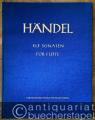 Elf Sonaten für Flöte und Basso continuo. HWV 379, 359b, 360, 362, 363b, 365, 367b, 369, 374, 375, 376 (= Hallische Händel-Ausgabe. Serie IV, 3). DVfM 4003.