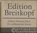 Das wohltemperierte Klavier. Zweiter Teil (BWV 870-893) (= Edition Breitkopf, Nr. 2375). Mugellini-Ausgabe.