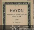 Schottische und walisische Volkslieder mit Begleitung von Violine, Violoncello und Klavier, Heft 1 (= Edition Steingräber, Nr. 2450).