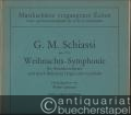 Weihnachts-Symphonie für Streichorchester und (nach Belieben) Orgel oder Cembalo (= Musikschätze vergangener Zeiten. Vokal- und Instrumentalmusik des 16. bis 18. Jahrhunderts). Partitur, zugleich Orgelstimme, 4 Streicherstimmen. Erstdruck.