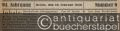 Musik (Bücher/Noten) » Musik-Zeitschriften - Signale für die musikalische Welt. 94. Jahrgang, Nummer 9. Berlin, den 26. Februar 1936.