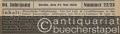 Musik (Bücher/Noten) » Musik-Zeitschriften - Signale für die musikalische Welt. 94. Jahrgang, Nummer 22/23. Berlin, den 27. Mai 1936.