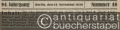 Musik (Bücher/Noten) » Musik-Zeitschriften - Signale für die musikalische Welt. 94. Jahrgang, Nummer 48. Berlin, den 25. November 1936.