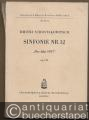 Dmitrij Schostakowitsch Symphonie Nr. 12, "Das Jahr 1917", op. 112 (= Breitkopf & Härtels Partitur-Bibliothek, Nr. 3574).