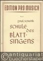 Schule des Blattsingens (= Edition pro musica, Nr. 181).