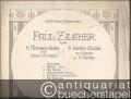 Schlummerlied (Berceuse) (= 6 Morceaux faciles pour Piano a 6 mains / 6 leichte Stücke für Klavier zu 6 Händen, Op. 80 No. 4).