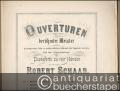 Ouverture zur Oper: Die weisse Dame (= Ouverturen berühmter Meister in progressiver Folge zu unterrichtlichem Gebrauch mit Fingersatz versehen, leicht ohne Octavenspannungen für Pianoforte zu vier Händen arrangirt von Robert Schaab, No. 6).