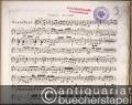 Musik (Bücher/Noten) » Noten/Partituren - Ouverture a grand Orchestre avec accompagnement d'un Violon principal composee et dediee a Monsieur Louis Spohr par Auguste Gerke. Ouverture 2. Oeuv. 10 [19 Stimmen].