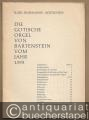 Die gotische Orgel von Bartenstein vom Jahr 1395. Vorabdruck zu Heft 29, 14. Jahrgang (1966) der Zeitschrift der Gesellschaft der Orgelfreunde e. V. "Ars Organi".