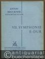Anton Bruckner. Sämtliche Werke. VII. Symphonie E-Dur (= Kritische Gesamtausgabe). Studienpartitur.