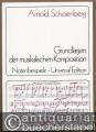 Musik (Bücher/Noten) » Musikwissenschaft - Die Grundlagen der musikalischen Komposition (= Universal Edition 26229a u. 26299b). Textband und Notenbeispiele [2 Bände].