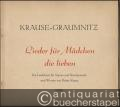 Lieder für Mädchen, die lieben. Ein Liederkreis für Sopran und Streichquartett nach Worten von Reiner Kunze (1958) (= Collection Litolff Nr. 5260 [5262]). Partitur.