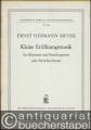 Kleine Eröffnungsmusik für Klarinette und Streichquartett oder Streichorchester (1968) (= Breitkopf & Härtels Orchester-Bibliothek, Nr. 4054 / Edition Breitkopf, Nr. 7509). Partitur und Stimmen.