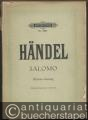 Salomo. Oratorium von Georg Friedrich Händel (= Edition Peters, No. 3644). Klavier-Auszug.