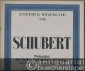 Polonaise für Violine und kleines Orchester (Polonaise for the Violin wit a small Orchestra) (= Schubert-Erstdrucke Ia (First Editions from Schubert Ia). Edition Strache, No. 18). Arrangement mit Klavierbegleitung.